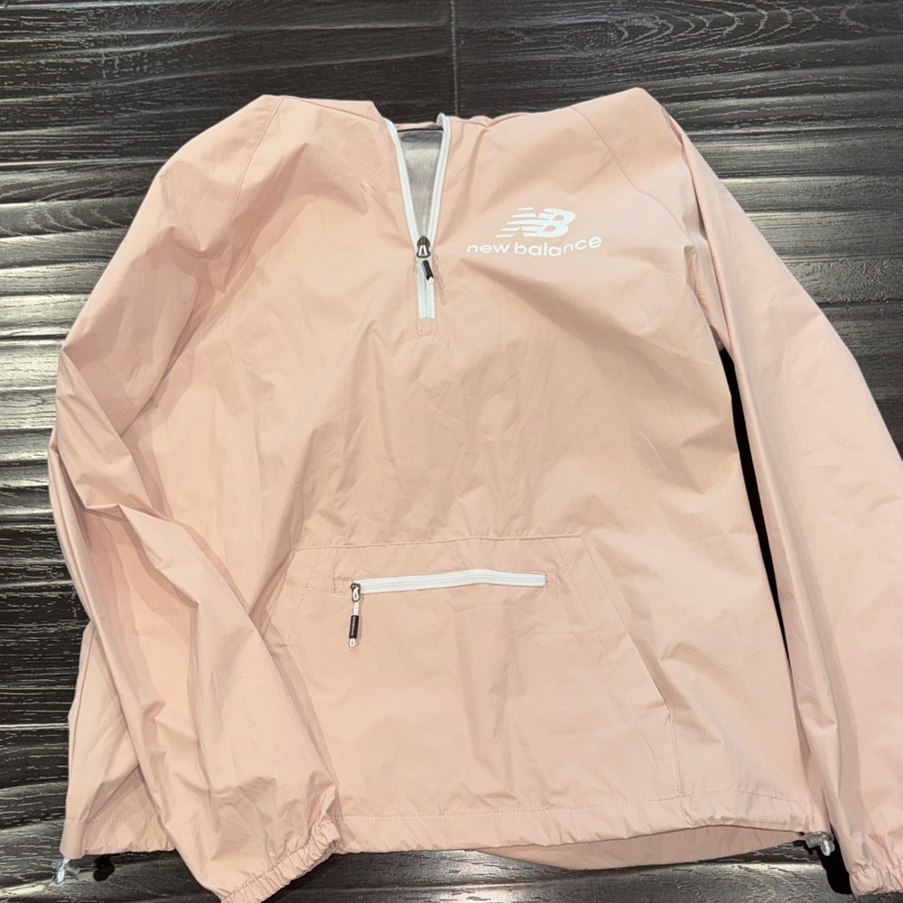 New Balance Blush Pink Pullover Jacket